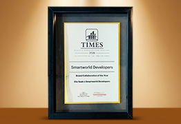 Brand of the Year 2026 - Real Estate Quality Excellence Awards, Smartworld Developers