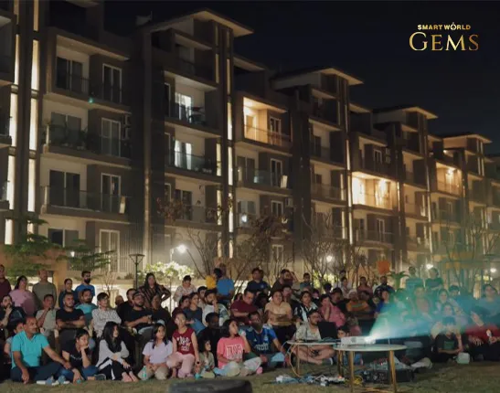 Video thumbnail - Live cricket match screening at Smartworld Gems