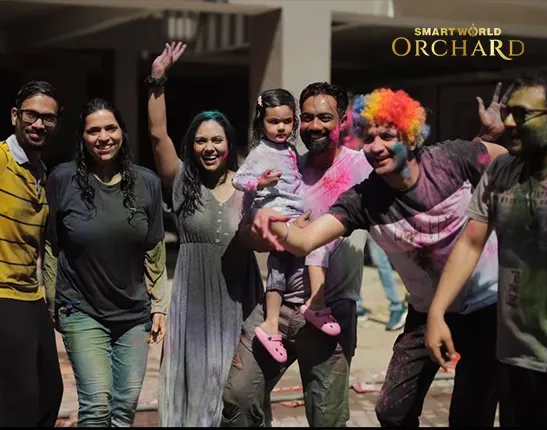 Video thumbnail - Holi celebration at Smartworld Orchard