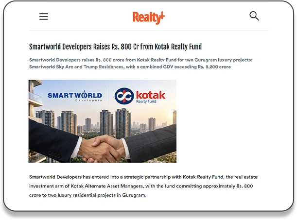 Smartworld Developers featured in znews - media coverage