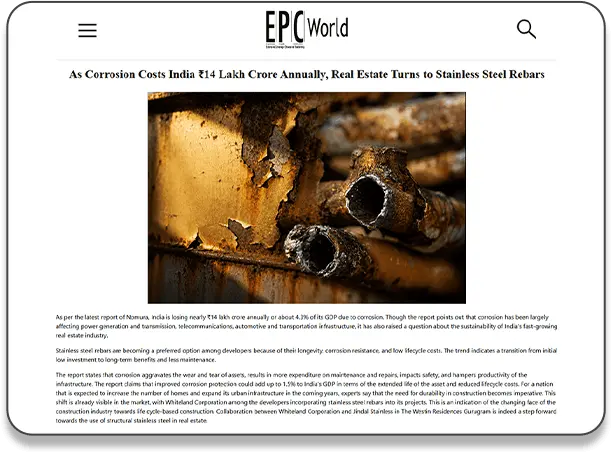 Smartworld Developers featured in Realty Today - media coverage