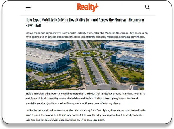 Smartworld Developers featured in Realty Today - media coverage