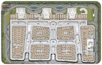 Second floor retail layout mobile Le Courtyard