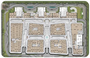 First floor retail plan mobile view Le Courtyard