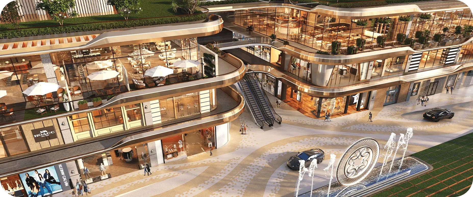 Commercial retail space Smartworld Le Courtyard Noida